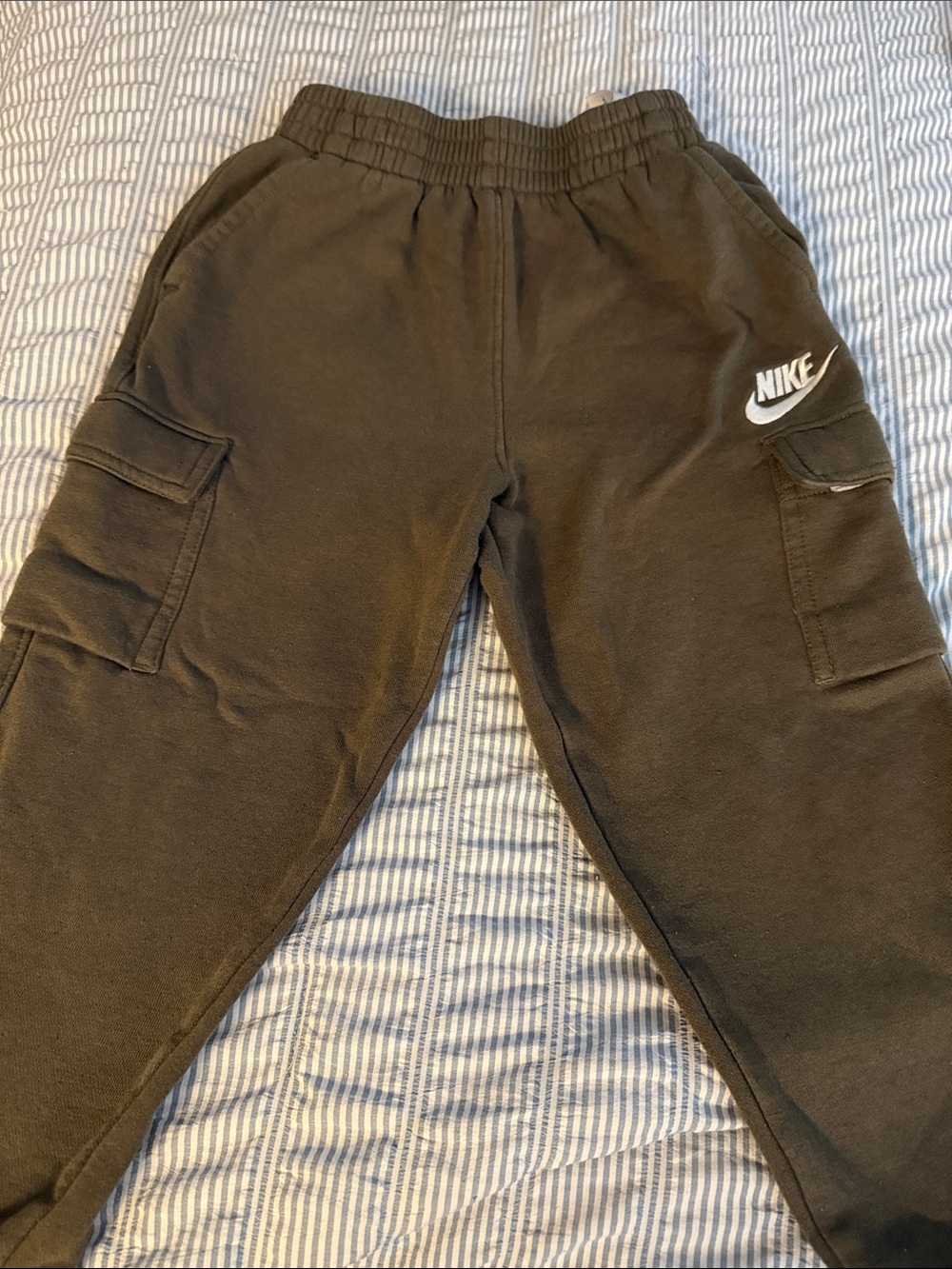 Nike Kids Black Cargo Sweat Joggers